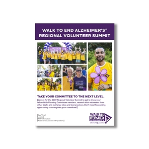 Walk Regional Training Invitation