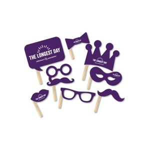 The Longest Day Photo Booth Props/Selfie Kit