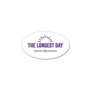 The Longest Day Oval Car Magnets