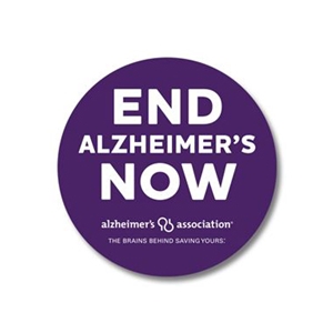 "End Alzheimer's Now" Stickers