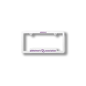 #ENDALZ License Plate Frame