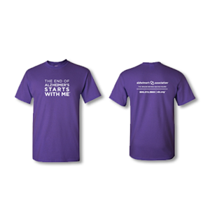 "The End of Alzheimer's Starts With Me" T-Shirt